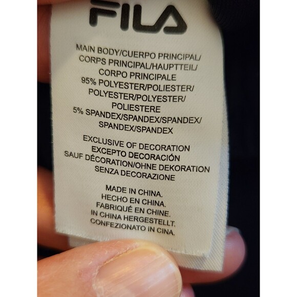 FILA Men’s Size XL Navy Blue Athletic Zipper Pockets Straight Leg Jogger - Picture 5 of 10